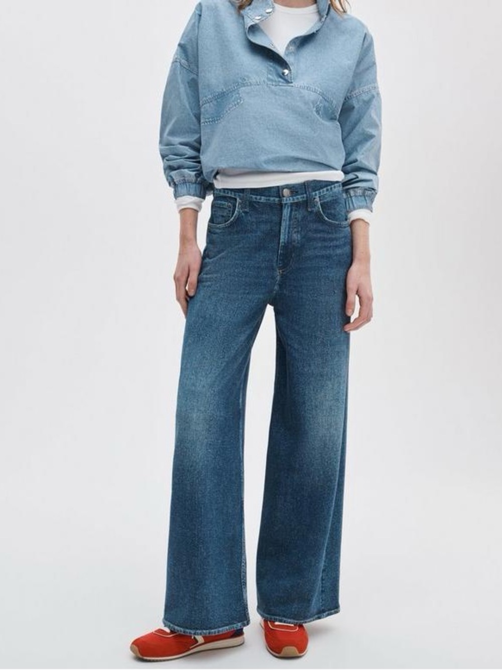 Rag & Bone rb Miramar Sofie Ankle-Length Cotton Terry Pants